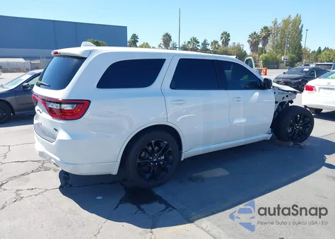 2020 Dodge Durango R/T Awd из США, поврежденный, VIN 1C4SDJCT6LC309600